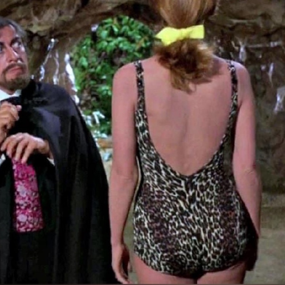 1960's Iconic Vintage Cole of California Leopard Print Swimsuit / SM - Picture 6 of 12